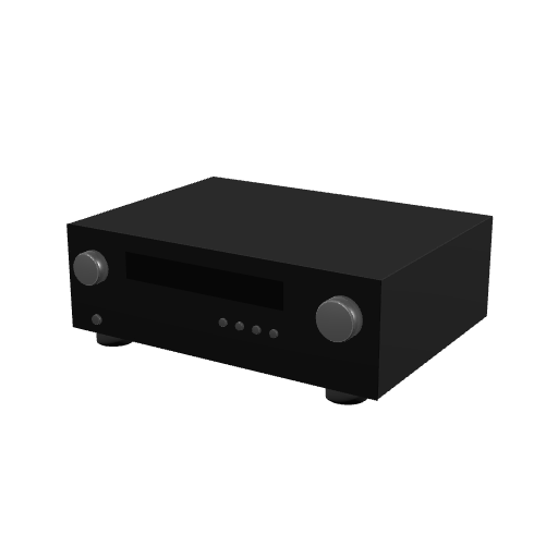 Denon AVR-X1800H 3D model