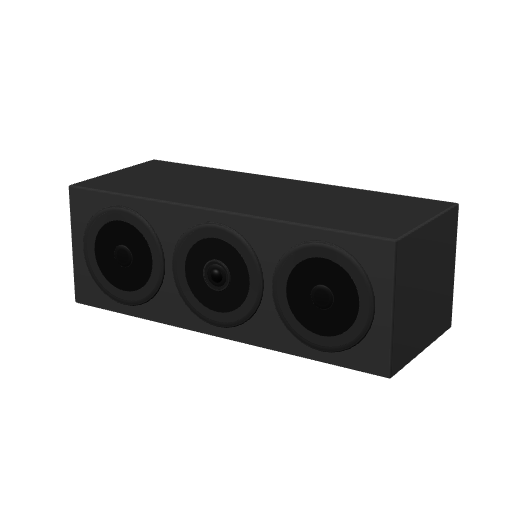 KEF Q250c 3D model
