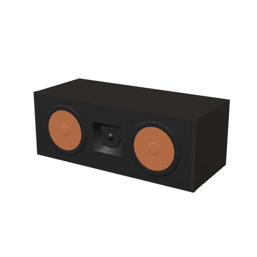 Klipsch R-50C 3D model
