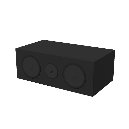 Paradigm Monitor SE 2000C 3D model